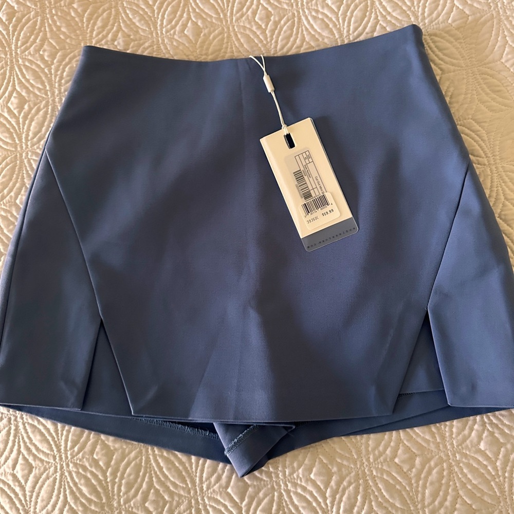 Blue skorts!